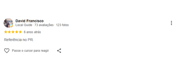 Avaliação de Cliente Master 6